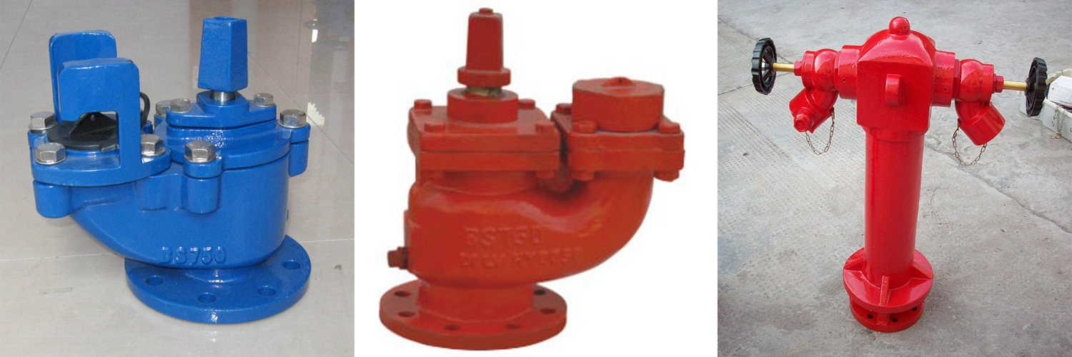 BS750 الصب الحديد الأرض حريق هيدرانت