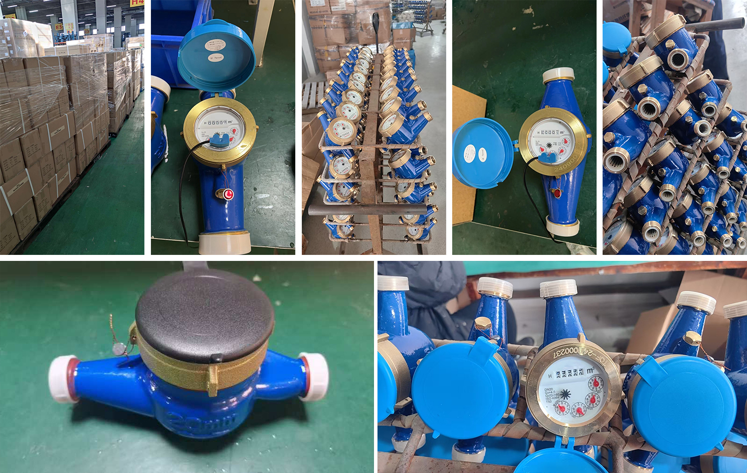 محرك نفاث متعدد مروحة دوارة عداد ماء بارد